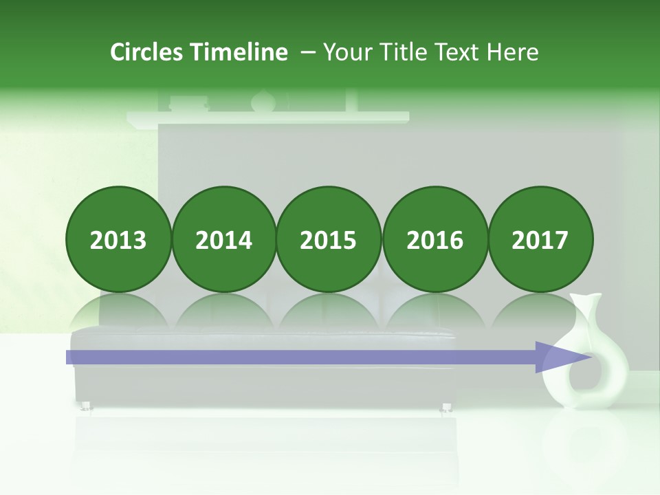 Sofa Comfort Sit PowerPoint Template