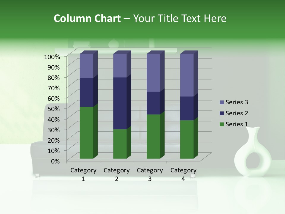 Sofa Comfort Sit PowerPoint Template