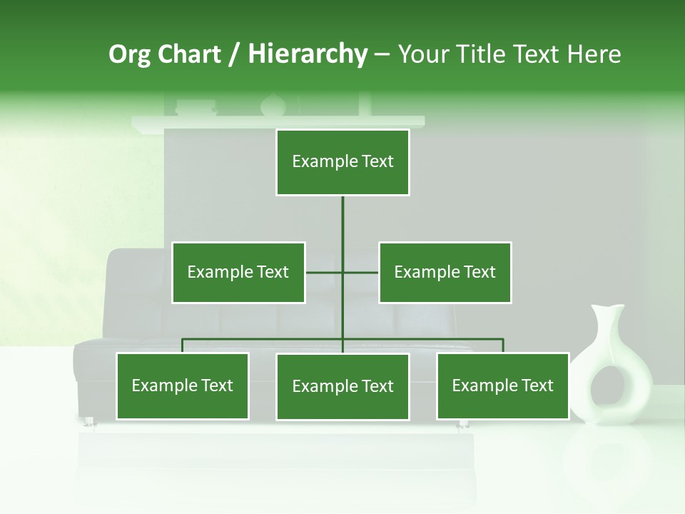 Sofa Comfort Sit PowerPoint Template
