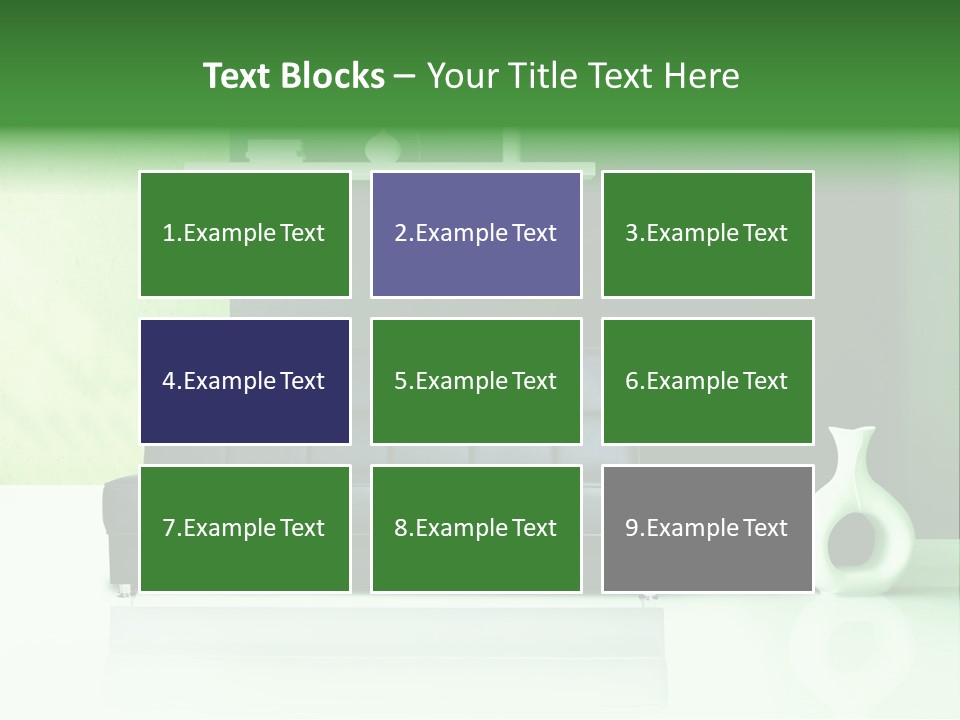 Sofa Comfort Sit PowerPoint Template