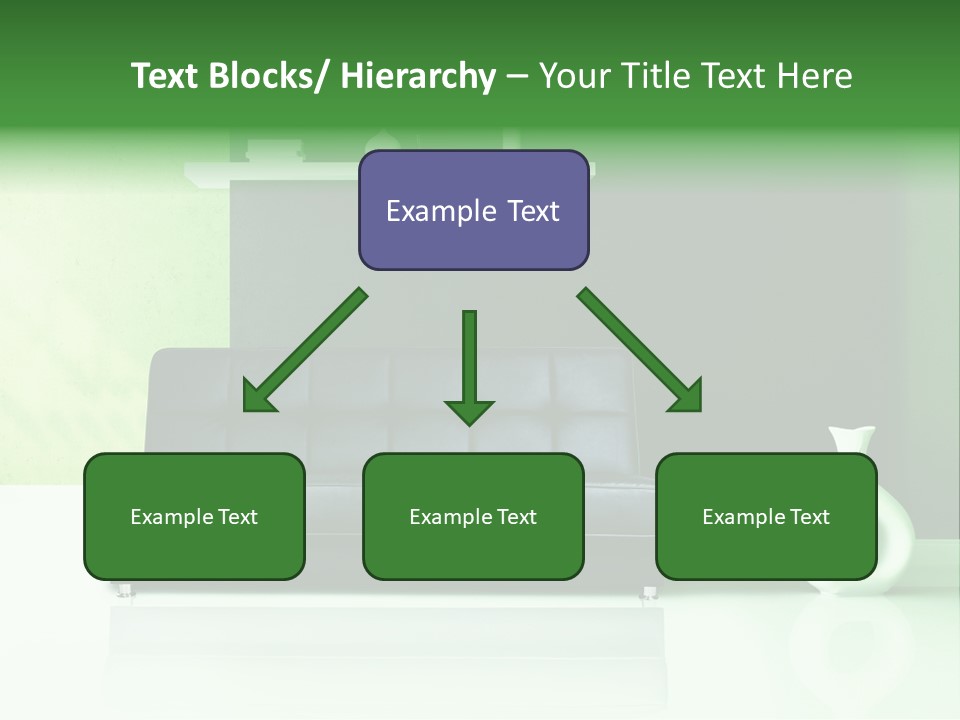 Sofa Comfort Sit PowerPoint Template
