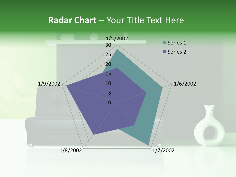Sofa Comfort Sit PowerPoint Template
