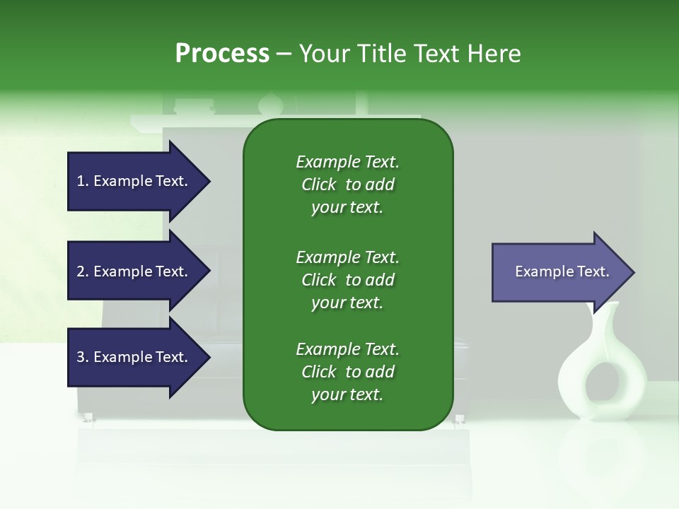 Sofa Comfort Sit PowerPoint Template