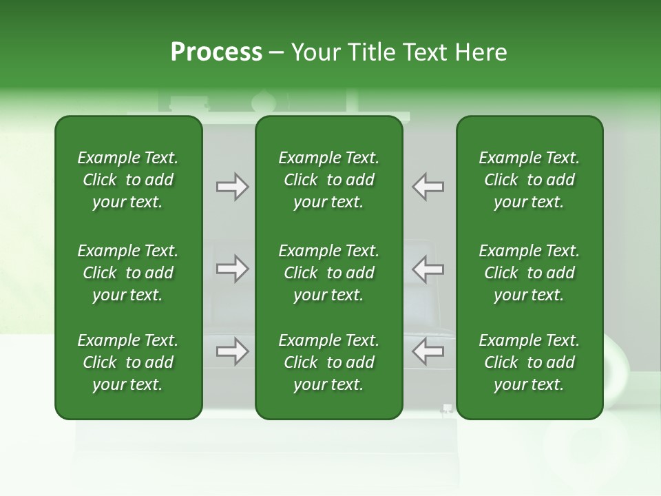 Sofa Comfort Sit PowerPoint Template