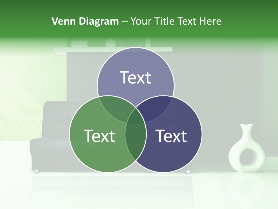 Sofa Comfort Sit PowerPoint Template