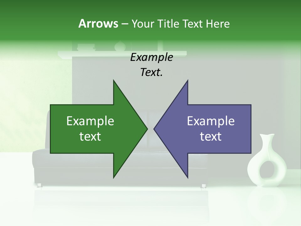 Sofa Comfort Sit PowerPoint Template