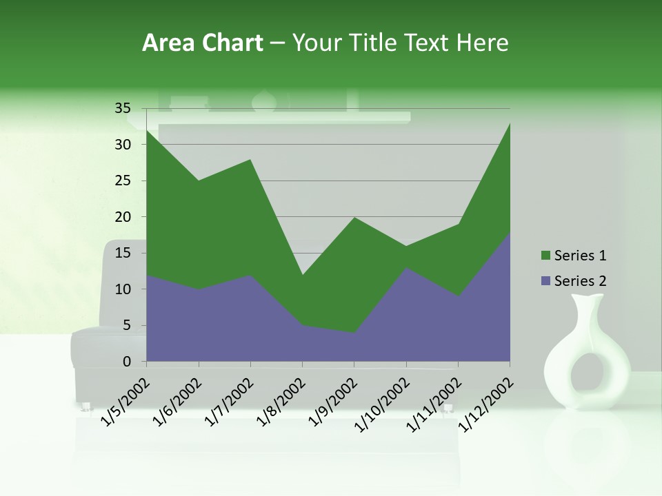 Sofa Comfort Sit PowerPoint Template