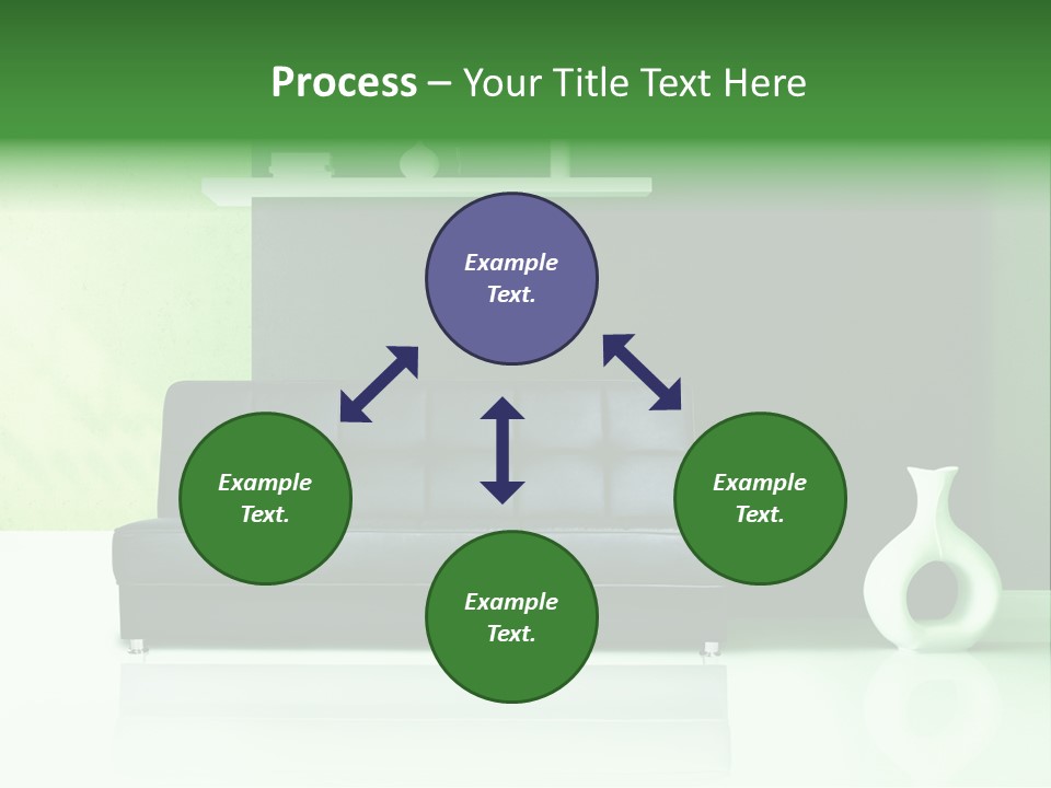 Sofa Comfort Sit PowerPoint Template