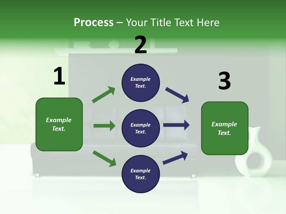 Sofa Comfort Sit PowerPoint Template