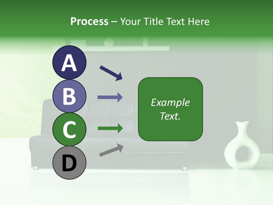 Sofa Comfort Sit PowerPoint Template