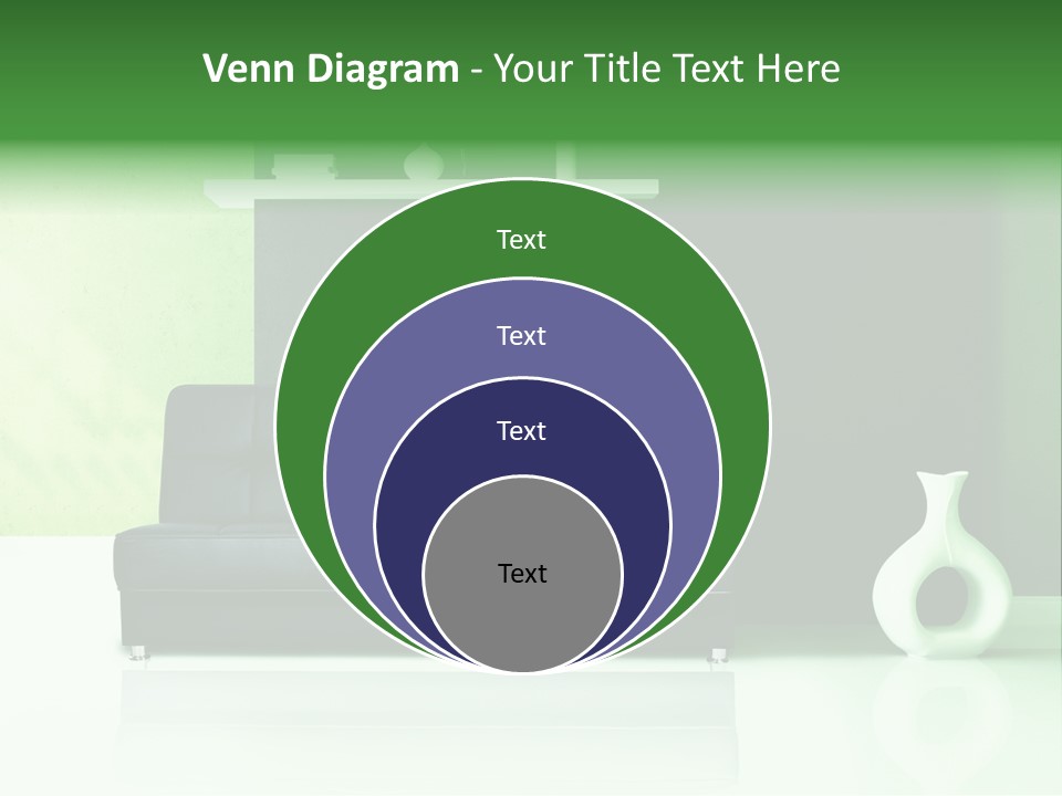 Sofa Comfort Sit PowerPoint Template