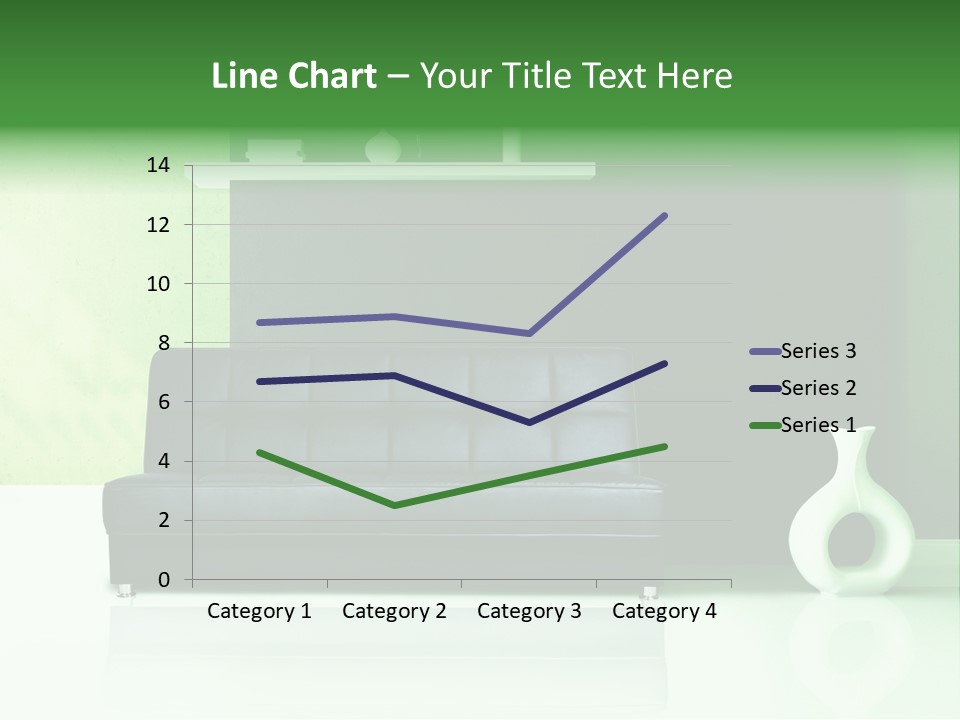 Sofa Comfort Sit PowerPoint Template
