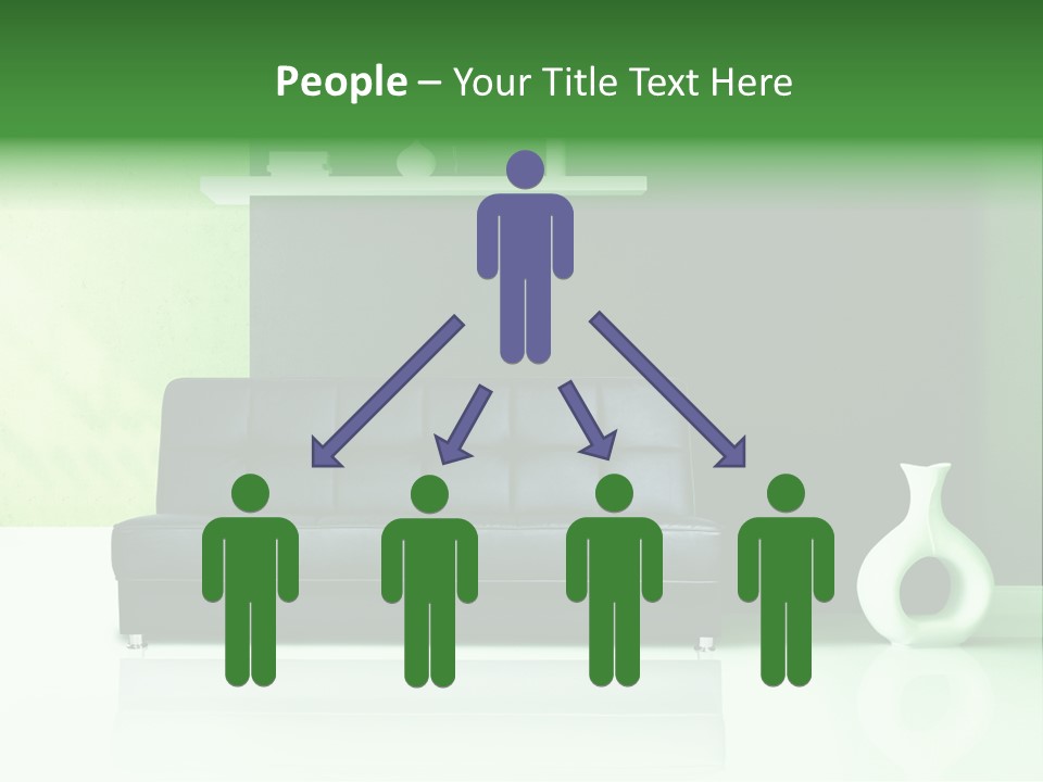 Sofa Comfort Sit PowerPoint Template