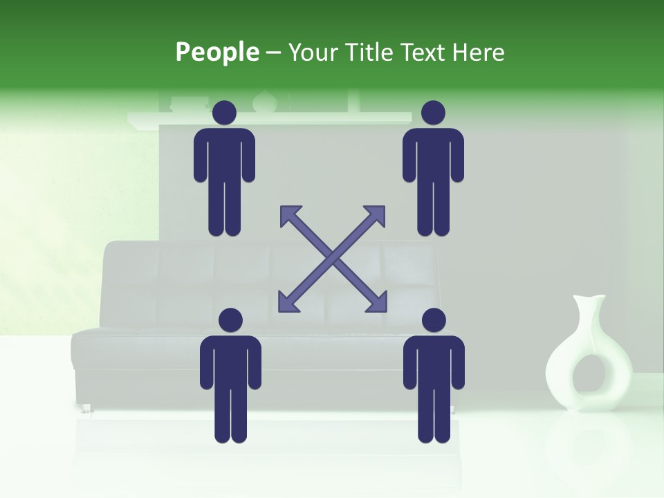 Sofa Comfort Sit PowerPoint Template