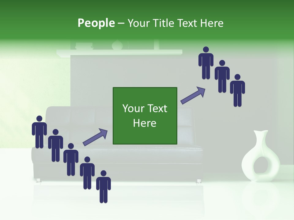 Sofa Comfort Sit PowerPoint Template