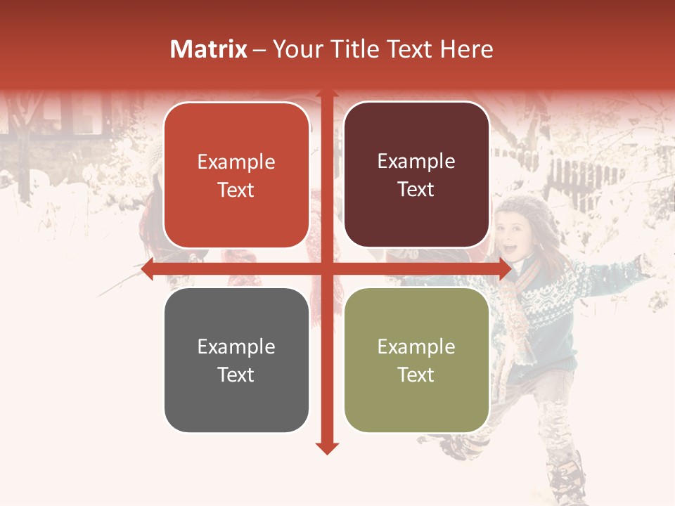 Smiling Full Length Male PowerPoint Template