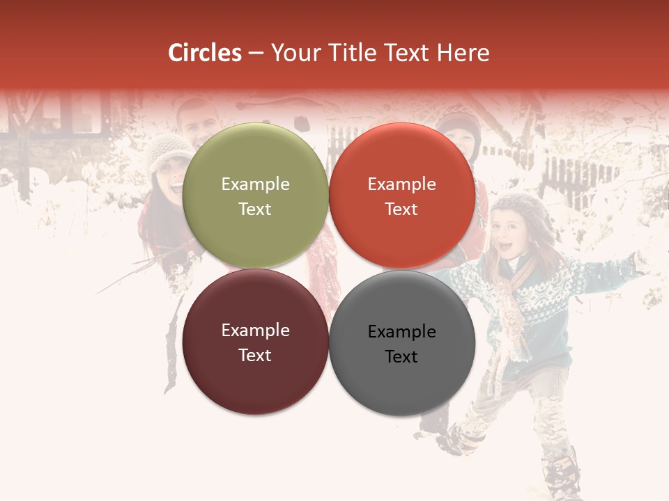 Smiling Full Length Male PowerPoint Template