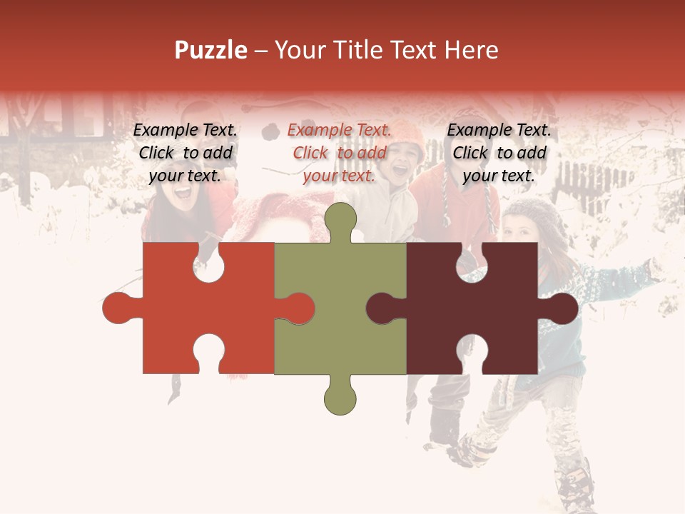 Smiling Full Length Male PowerPoint Template