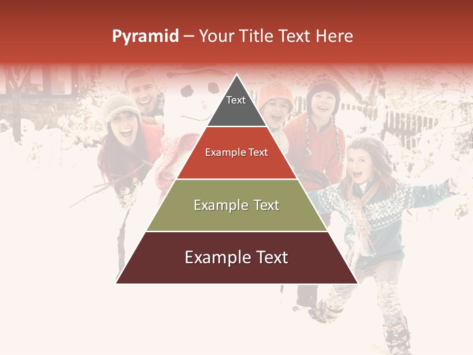 Smiling Full Length Male PowerPoint Template