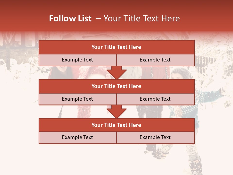 Smiling Full Length Male PowerPoint Template