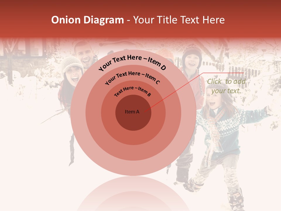 Smiling Full Length Male PowerPoint Template