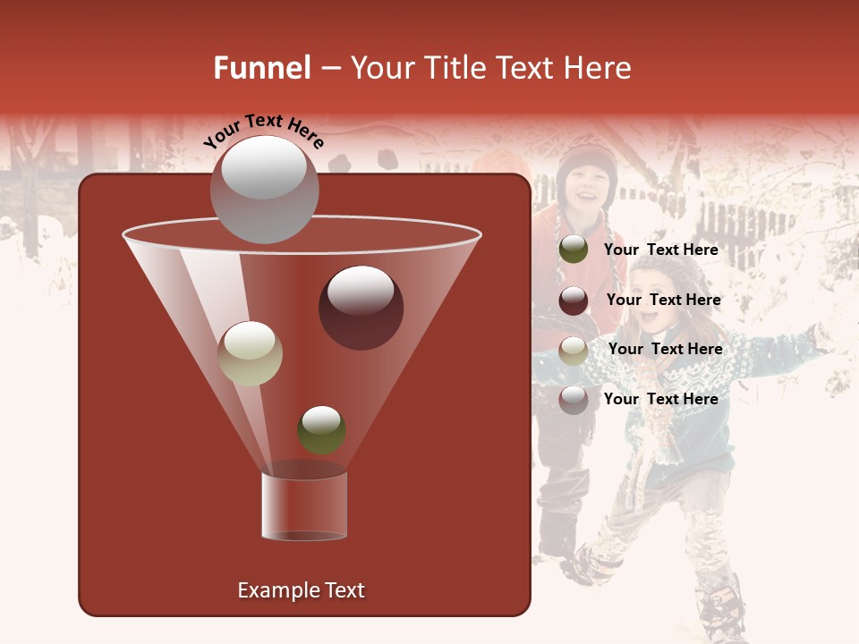 Smiling Full Length Male PowerPoint Template