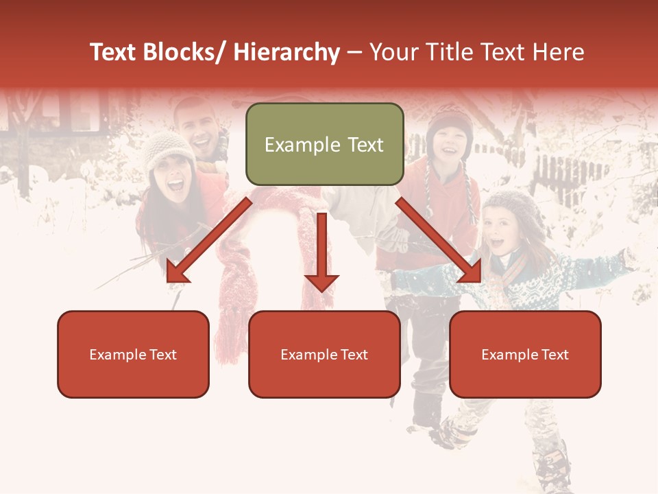 Smiling Full Length Male PowerPoint Template