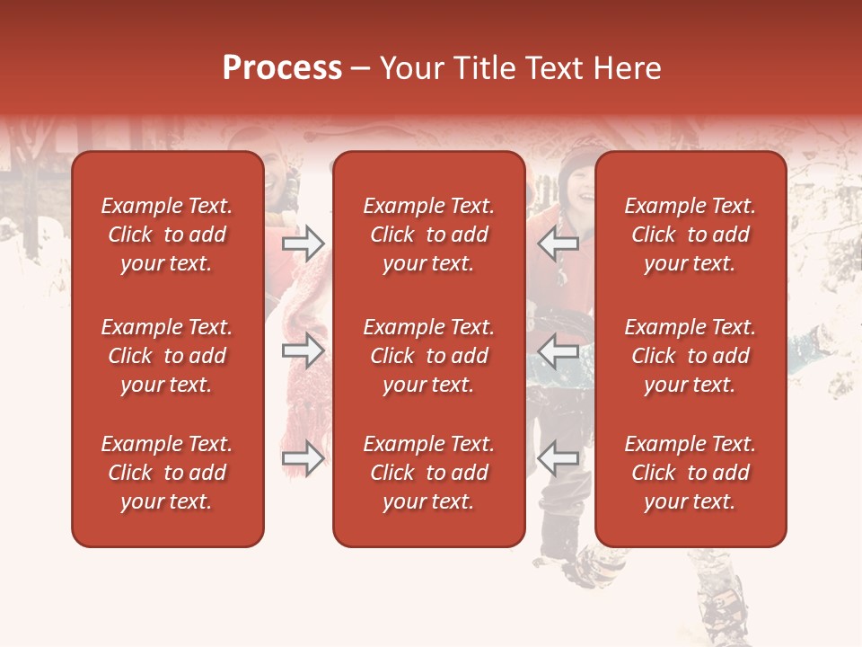 Smiling Full Length Male PowerPoint Template