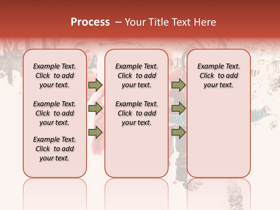 Smiling Full Length Male PowerPoint Template