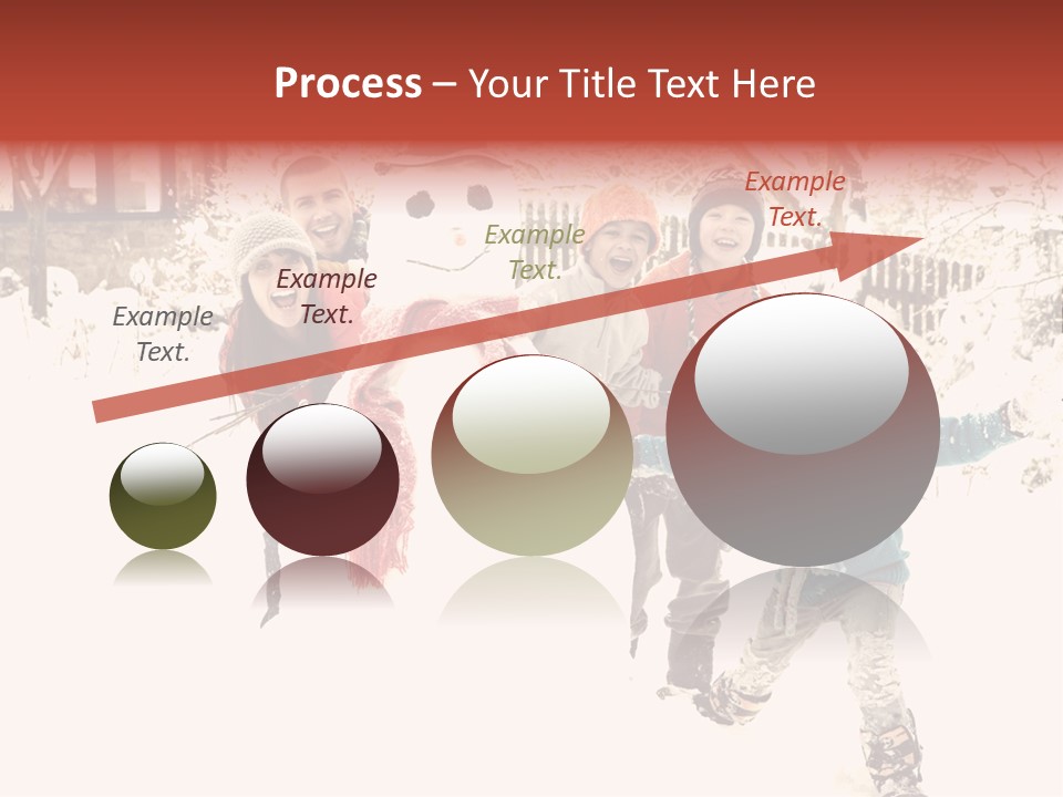 Smiling Full Length Male PowerPoint Template