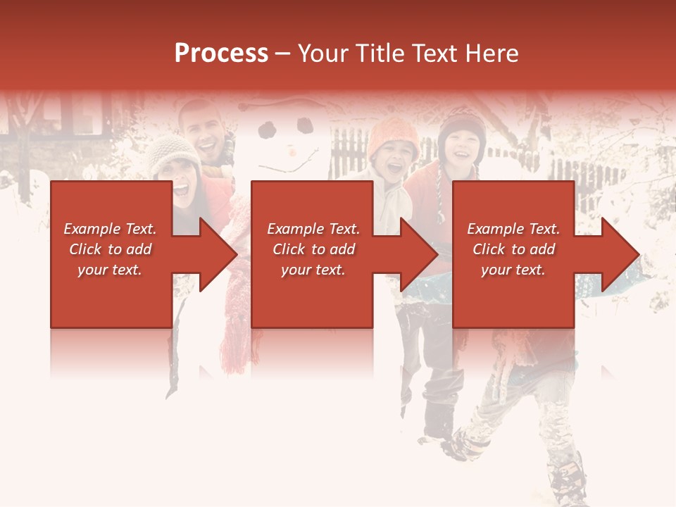 Smiling Full Length Male PowerPoint Template