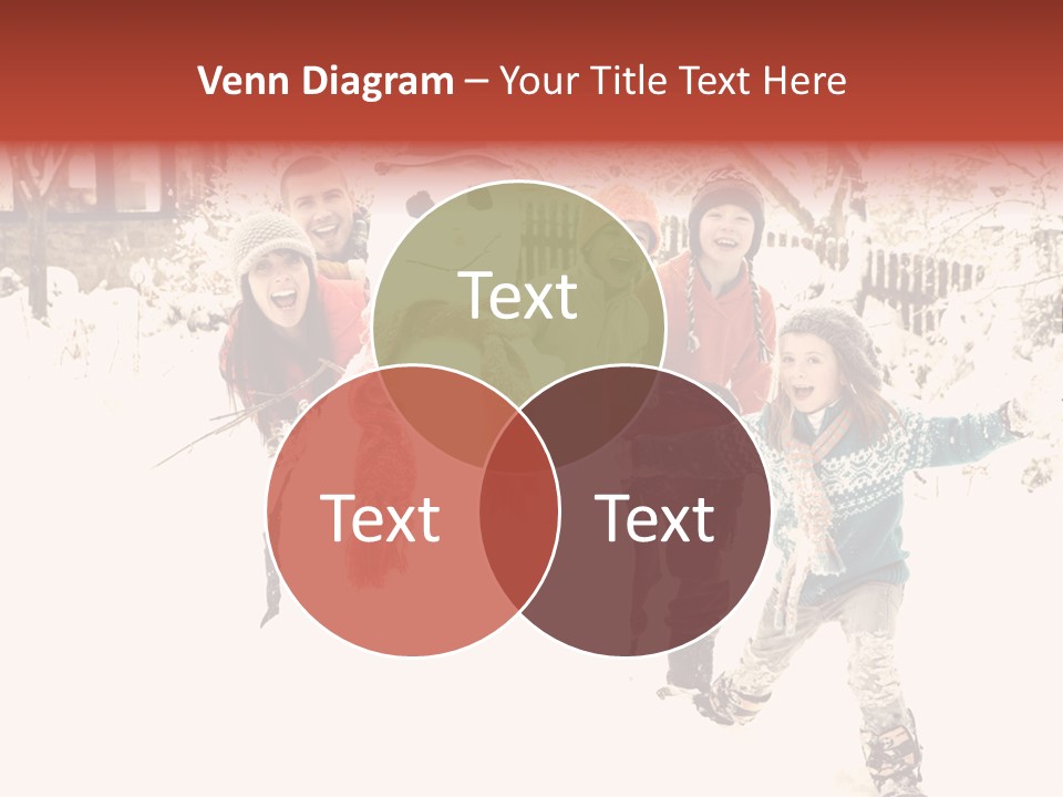 Smiling Full Length Male PowerPoint Template