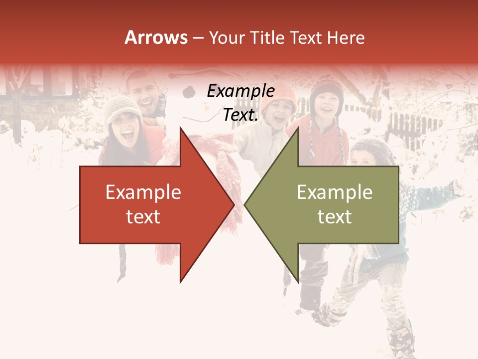 Smiling Full Length Male PowerPoint Template