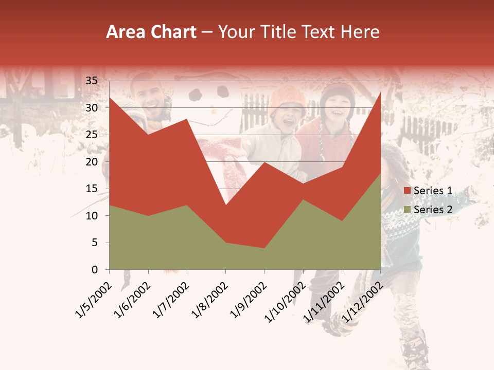 Smiling Full Length Male PowerPoint Template