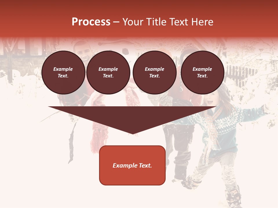 Smiling Full Length Male PowerPoint Template