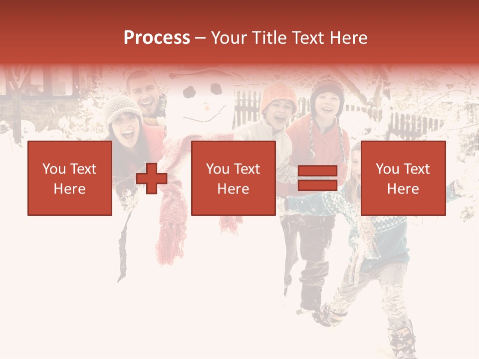 Smiling Full Length Male PowerPoint Template