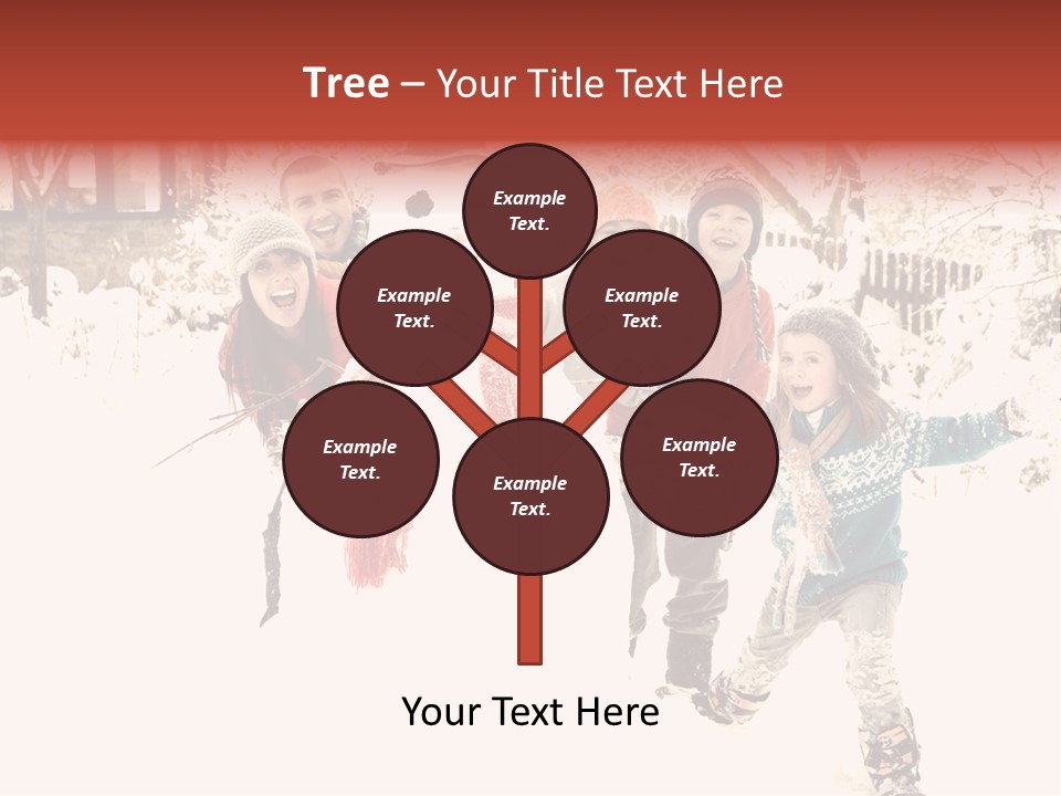 Smiling Full Length Male PowerPoint Template