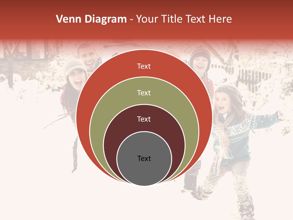 Smiling Full Length Male PowerPoint Template