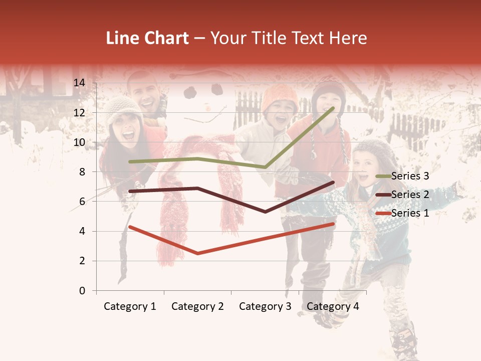 Smiling Full Length Male PowerPoint Template