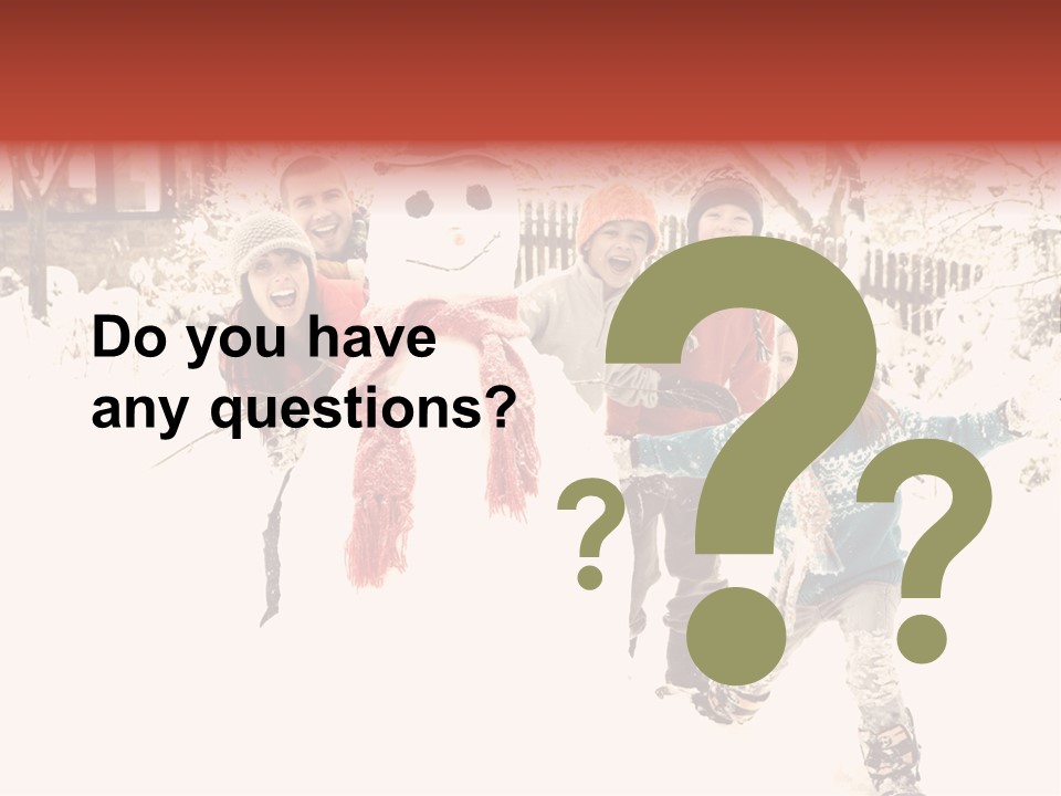 Smiling Full Length Male PowerPoint Template