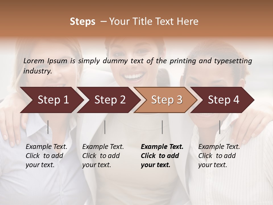 Residenz Wood Composition PowerPoint Template