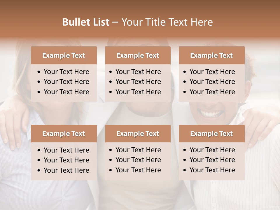 Residenz Wood Composition PowerPoint Template