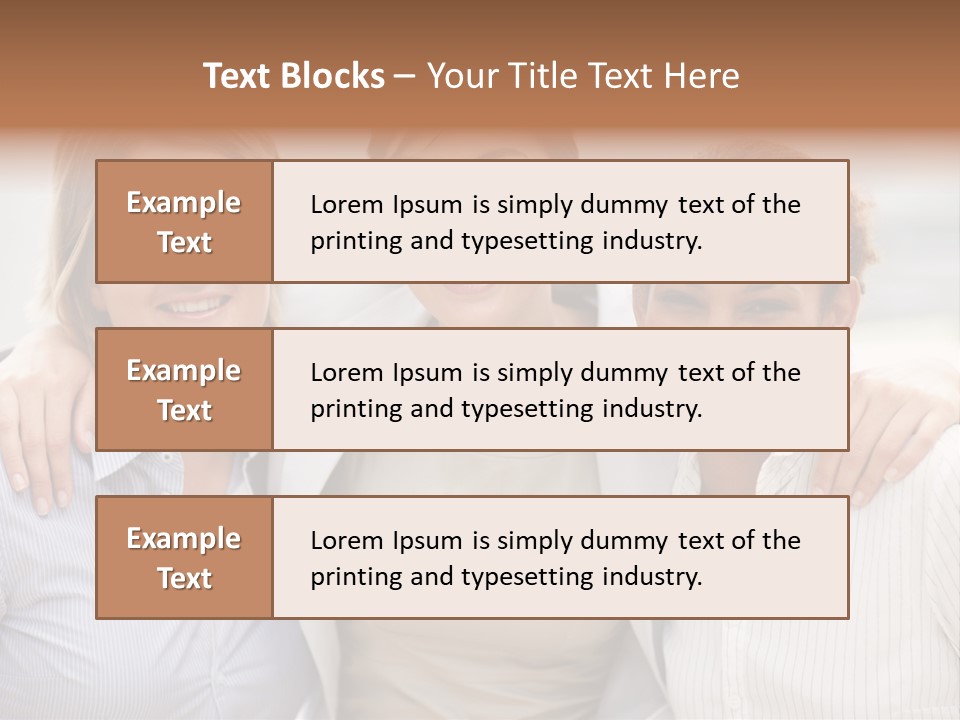Residenz Wood Composition PowerPoint Template