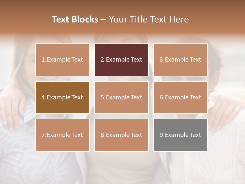 Residenz Wood Composition PowerPoint Template