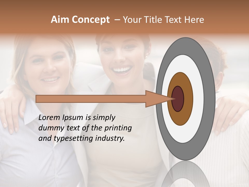 Residenz Wood Composition PowerPoint Template