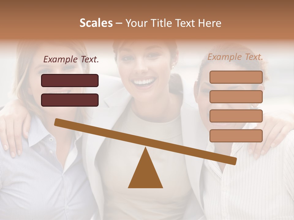 Residenz Wood Composition PowerPoint Template