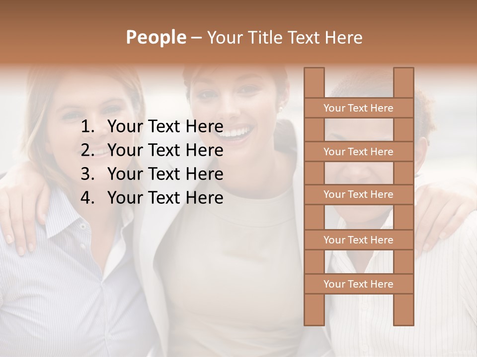 Residenz Wood Composition PowerPoint Template