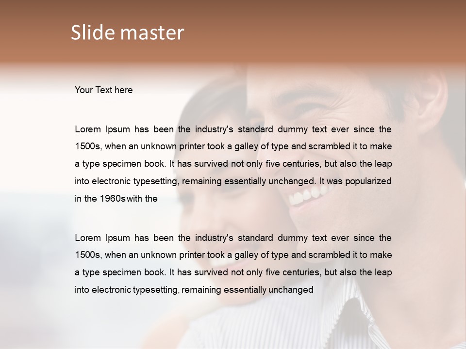 Object Hand Information PowerPoint Template