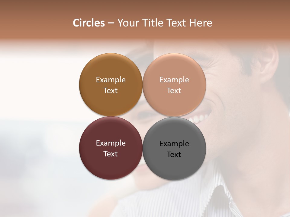 Object Hand Information PowerPoint Template