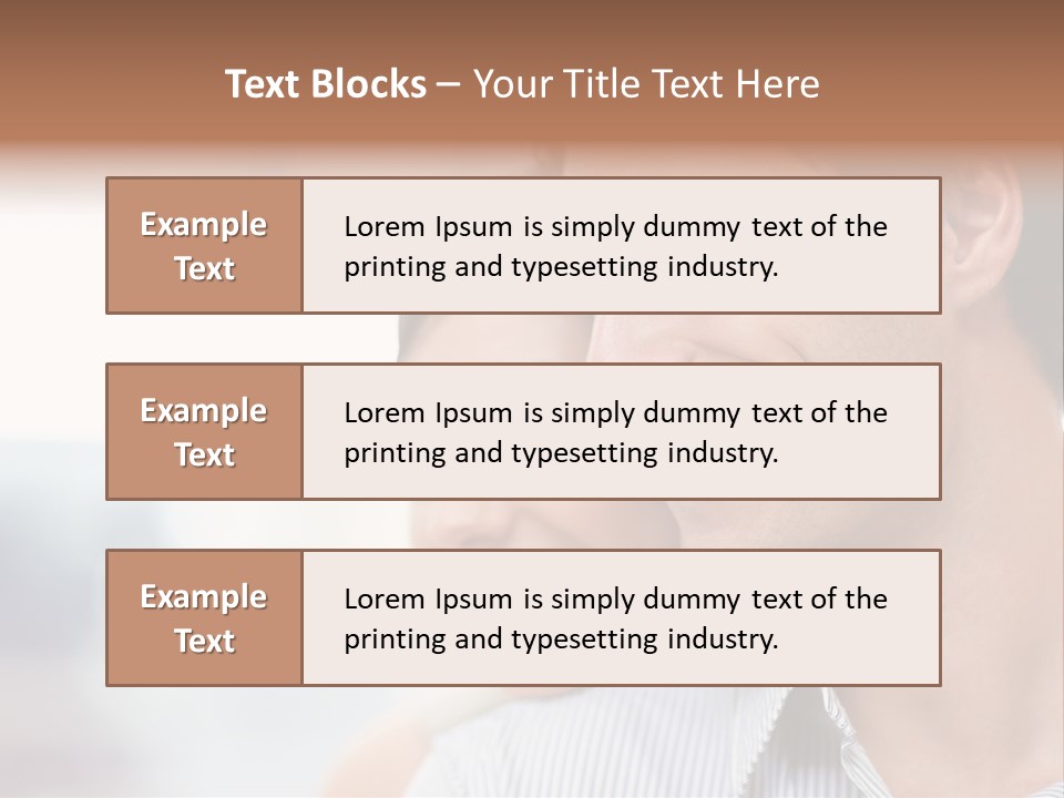 Object Hand Information PowerPoint Template
